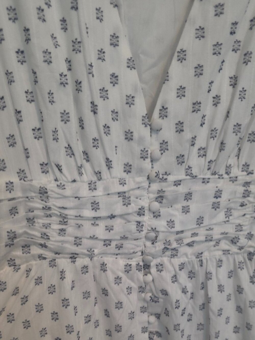 Anthropologie White Maxi Katerina Dress - Picture 4 of 10